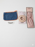 Denim Pouch Hair Accessory Bundle
