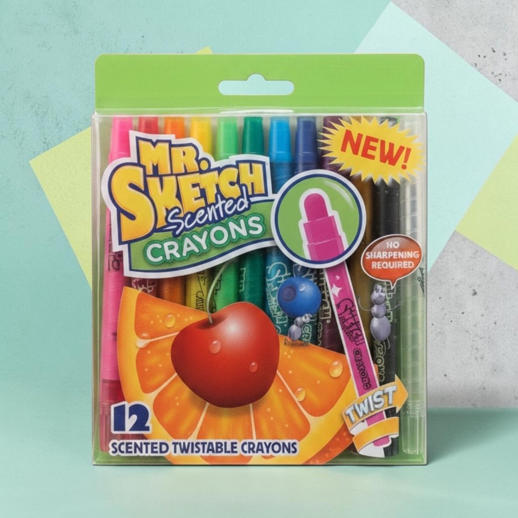 Mr. Sketch Scented Twistable Crayons, 12ct