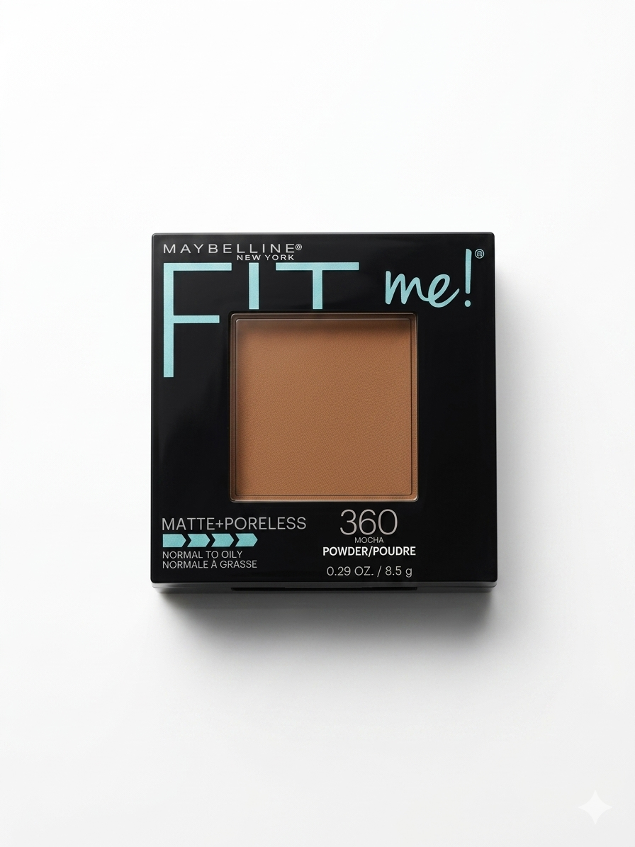 Maybelline Fit Me Matte + Poreless Pressed Powder – 360 Mocha