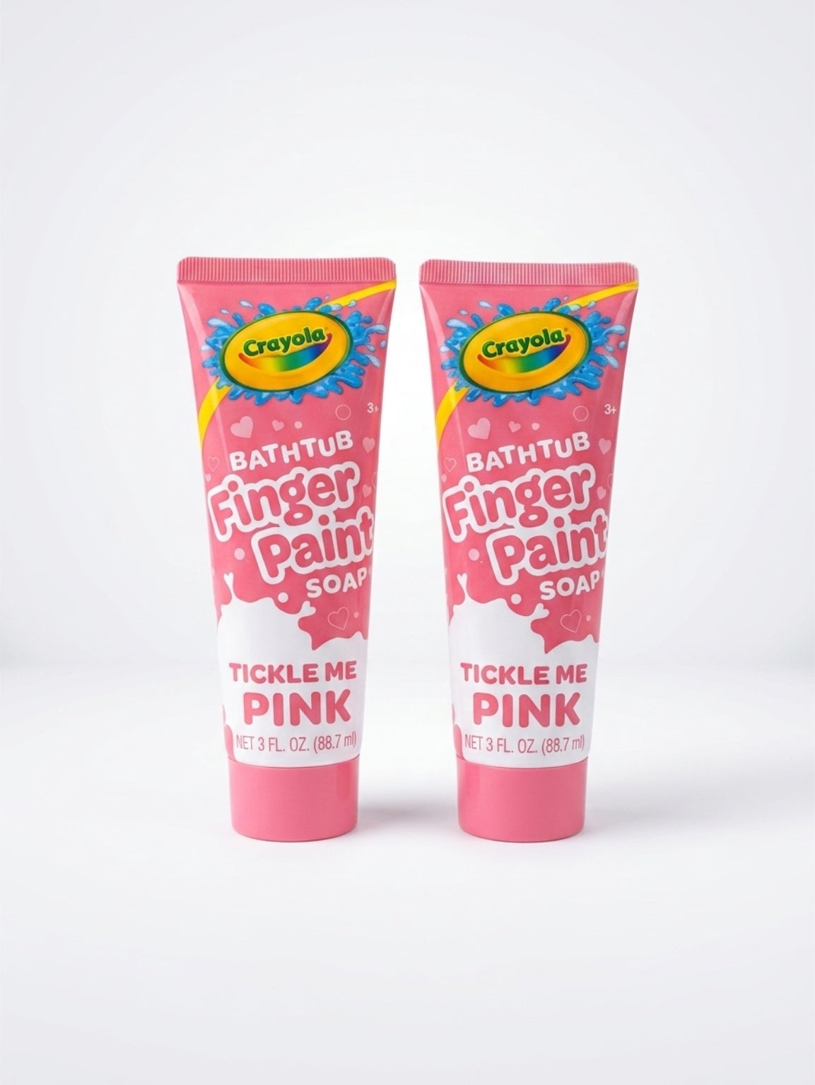 Crayola Bathtub Finger Paint Soap – Tickle Me Pink 2-Pack