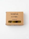 Brown Ribbon on Wooden Spools – 3 Roll Set
