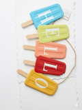 "Hello" Popsicle Wall Decor Garland