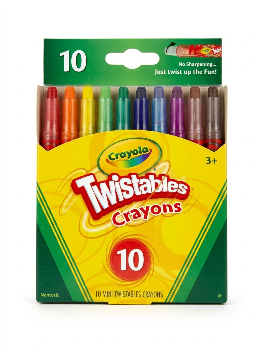 Crayola Mini Twistables Crayons – 10 Count