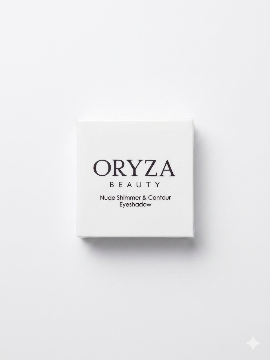 Oryza Beauty Nude Shimmer & Contour Eyeshadow Palette
