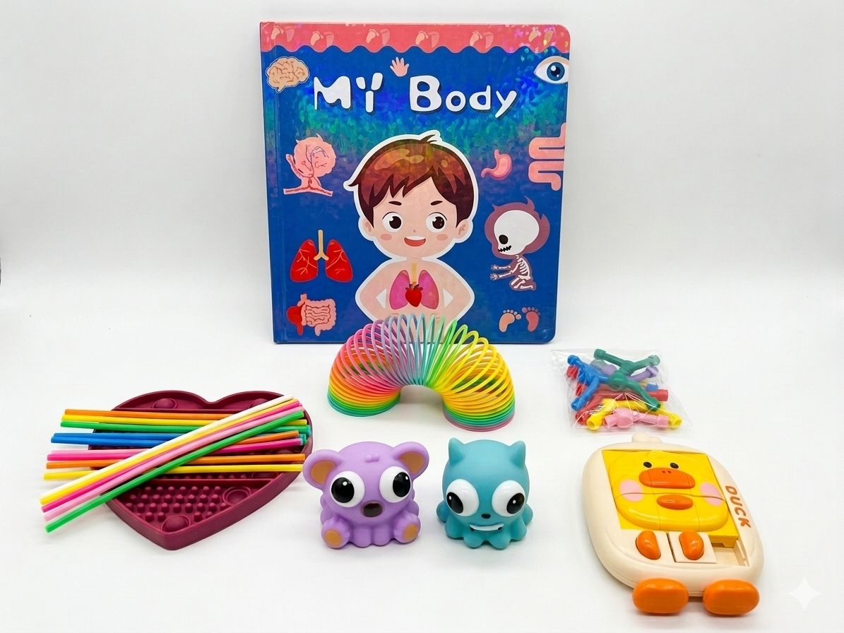 Kids Activity & Fidget Bundle – 7+ Pieces