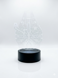 3D Millennium Falcon LED Night Light