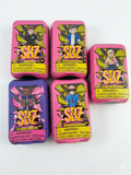SBZ Collectible Mini Figure Tins – Lot of 5 Sealed