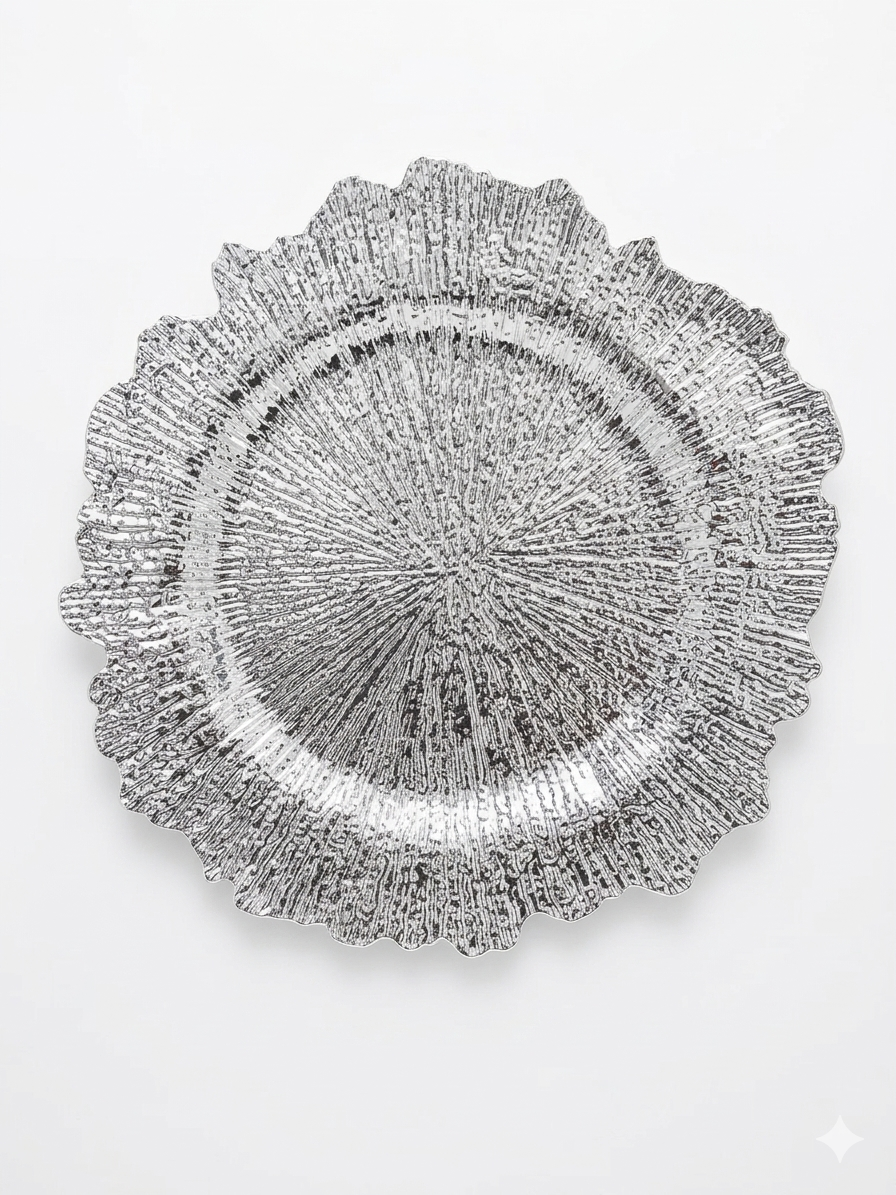 Silver Reef Charger Plate – 10 pcs