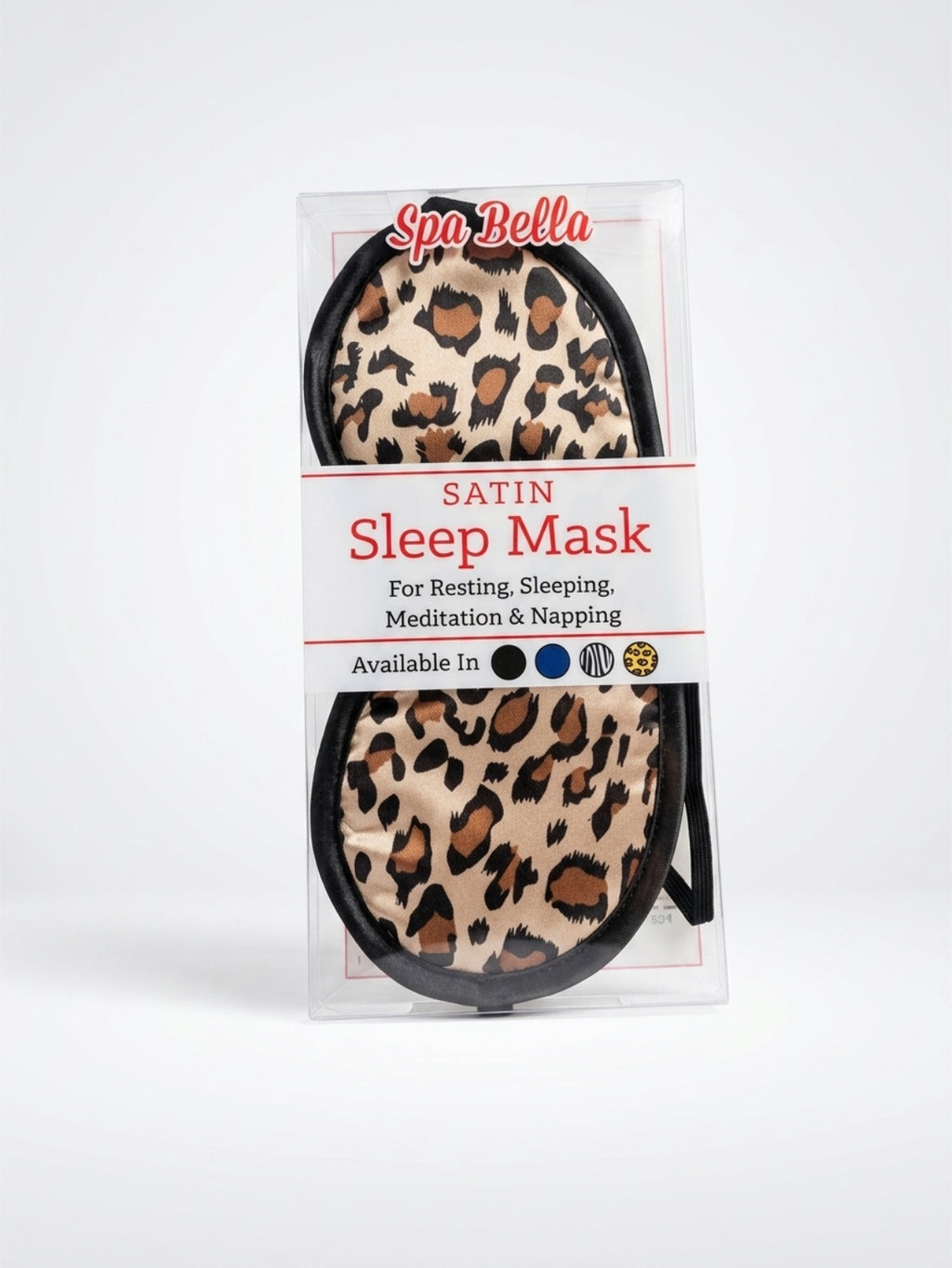 Swissco Satin Sleep Mask with Bonus Nose Cover