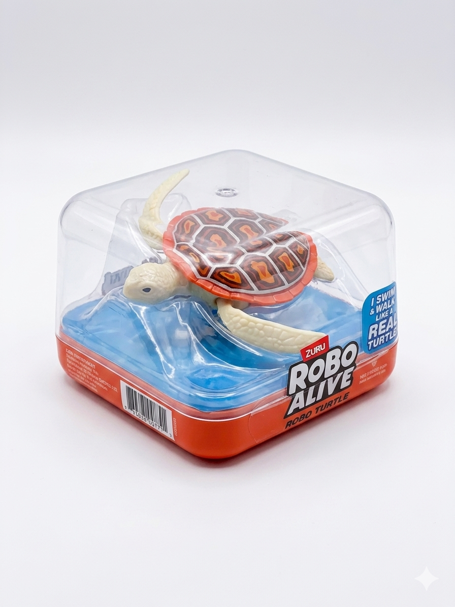 ZURU Robo Alive Robo Turtle – Swimming Sea Turtle Toy