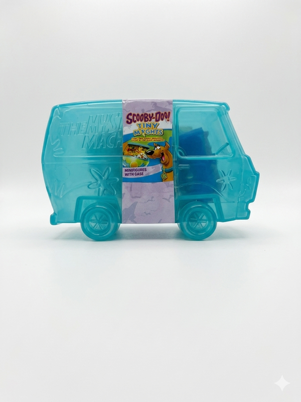 Scooby-Doo Tiny Mights Mystery Machine Minifigures with Case