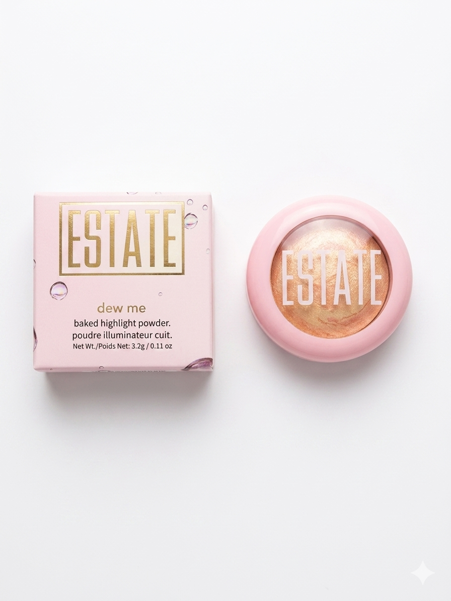 ESTATE Cosmetics 'dew me' Baked Highlight Powder