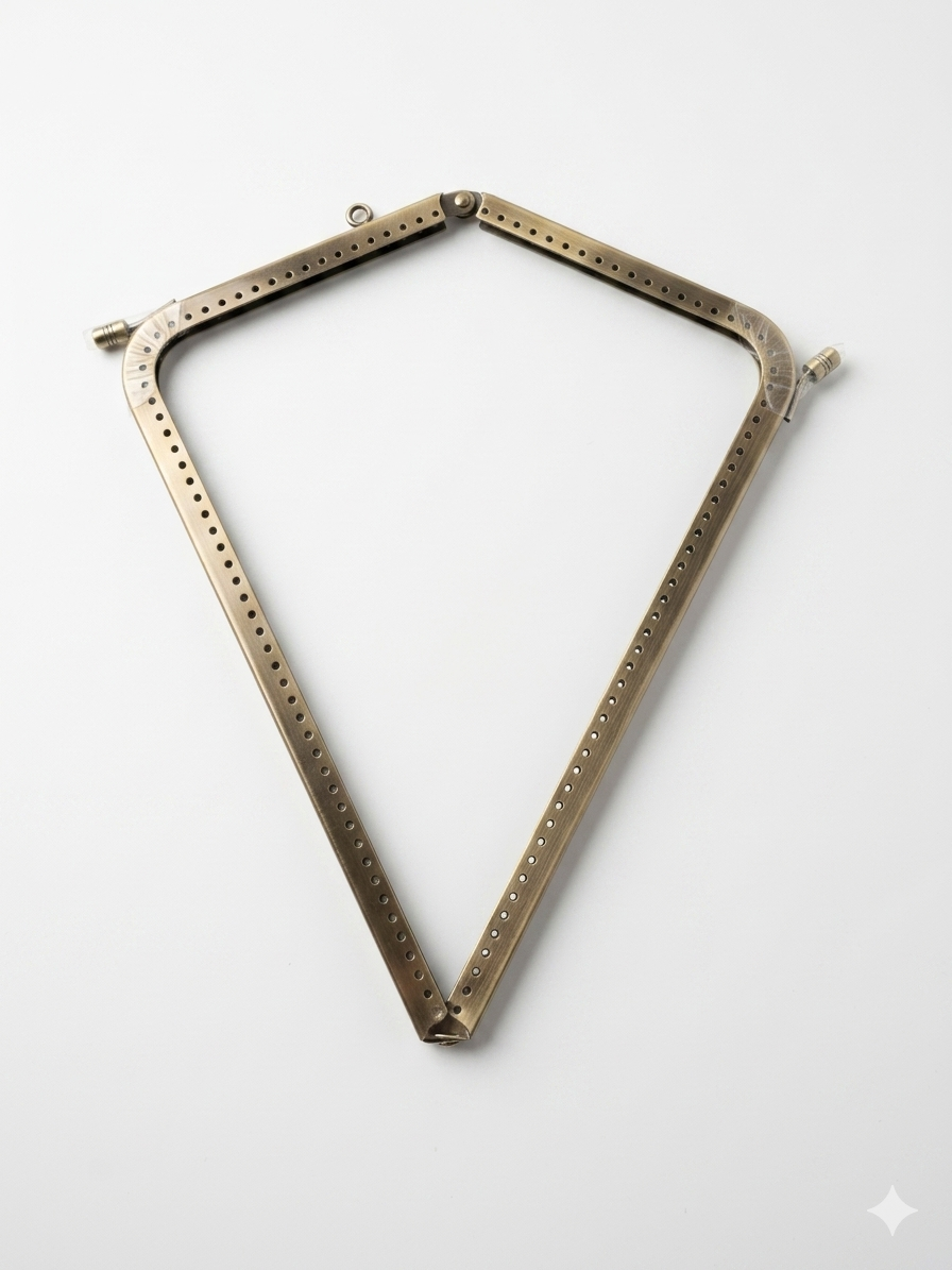 Antique Brass Sew-On Kiss-Lock Purse Frames –Missouri Star Quilt Co