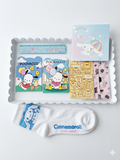 Sanrio Friends Stationery & Socks Bundle – 6 Pieces