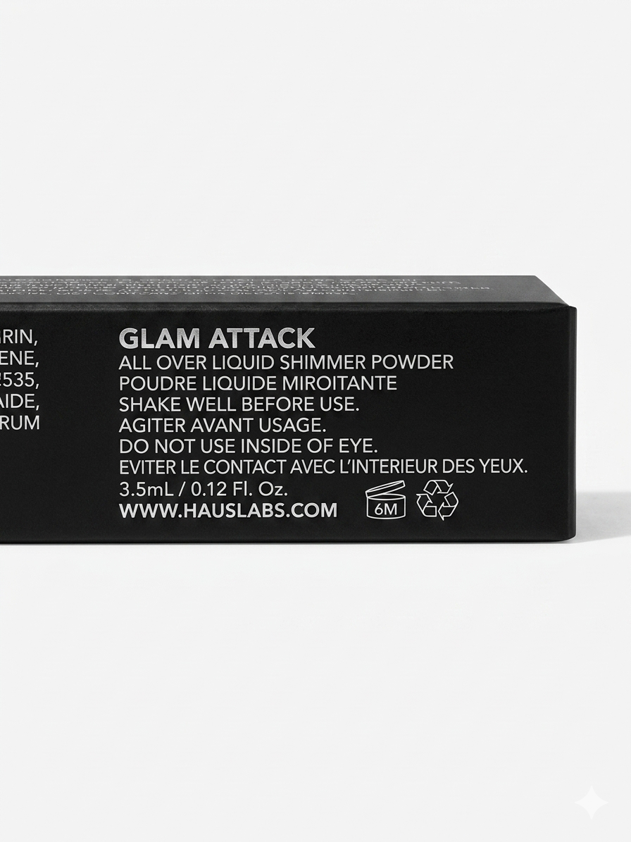 Haus Laboratories Glam Attack Liquid Shimmer Powder – Dynasty