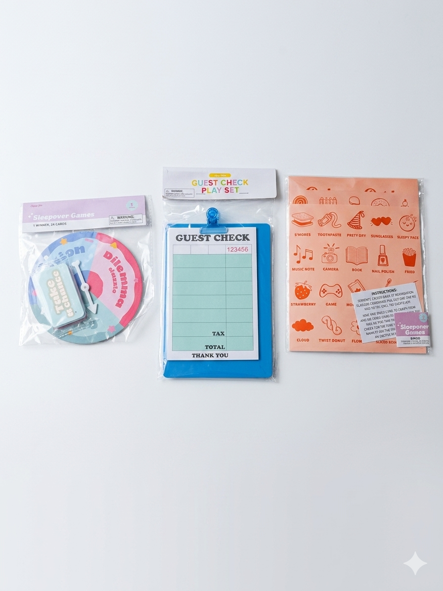 Sleepover Games Bundle – 3 Games