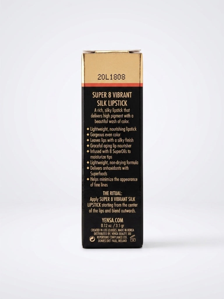 YENSA Super 8 Vibrant Silk Lipstick