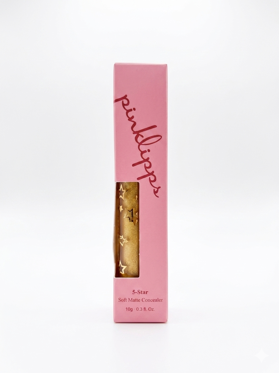 Pink Lipps 5-Star Soft Matte Concealer – Powerful Like Scorpio