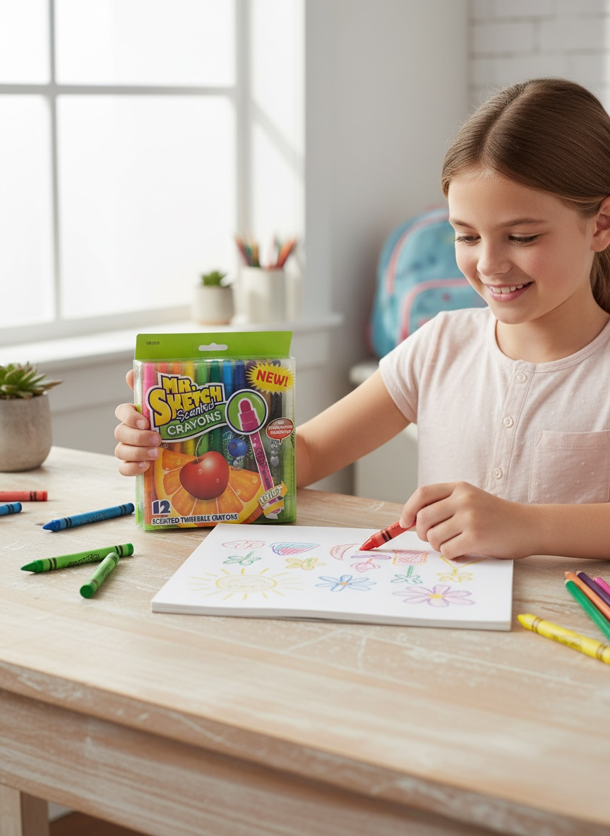 Mr. Sketch Scented Twistable Crayons, 12ct