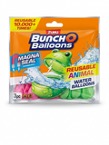 ZURU Bunch O Balloons Reusable Animal Water Balloons – 3 Pack