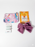 Watercolor Pouch Hair & Mask Bundle