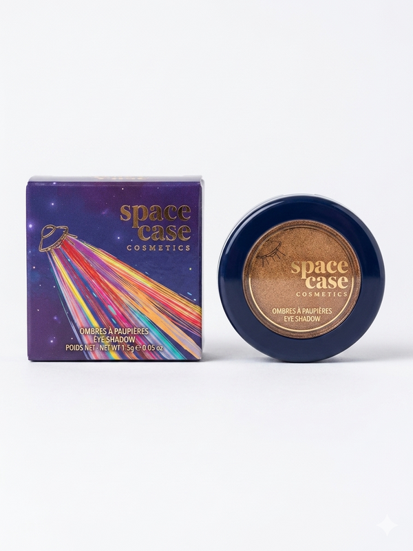 Space Case Cosmetics Eye Shadow – Bronze Gold