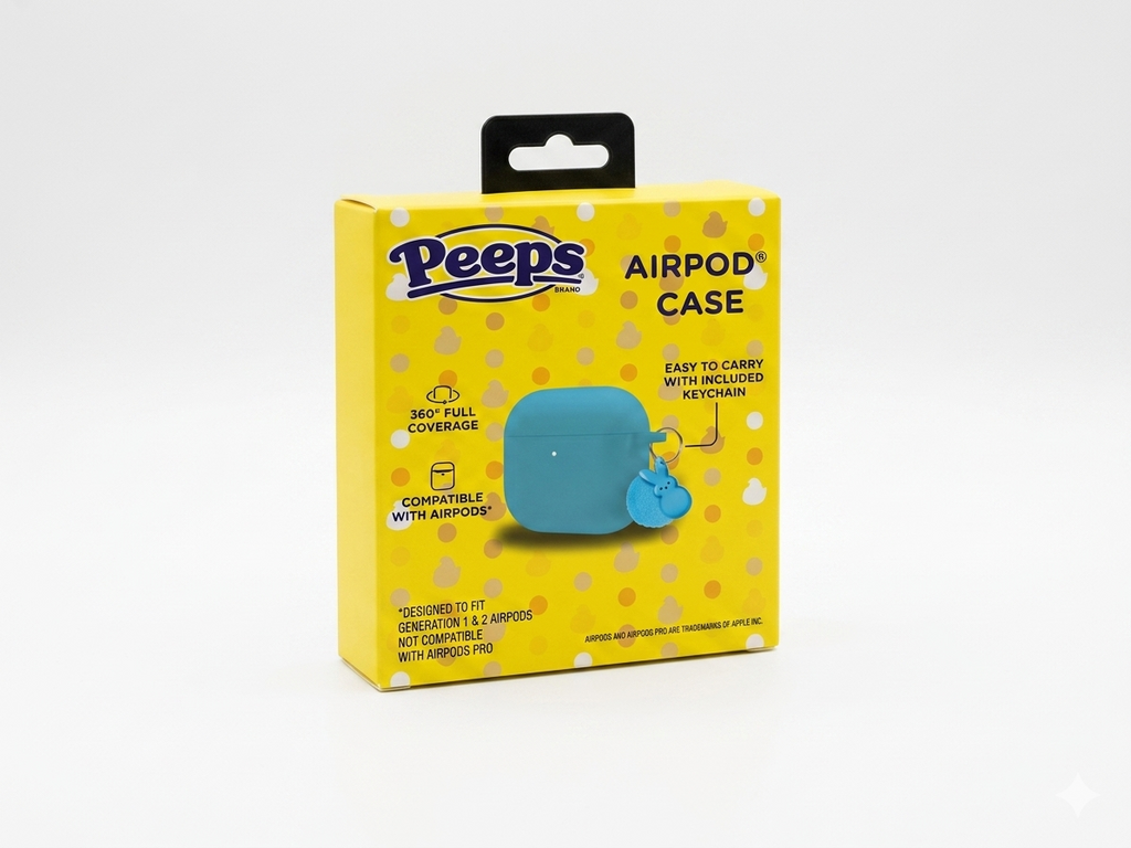 Peeps AirPod Case – Blue