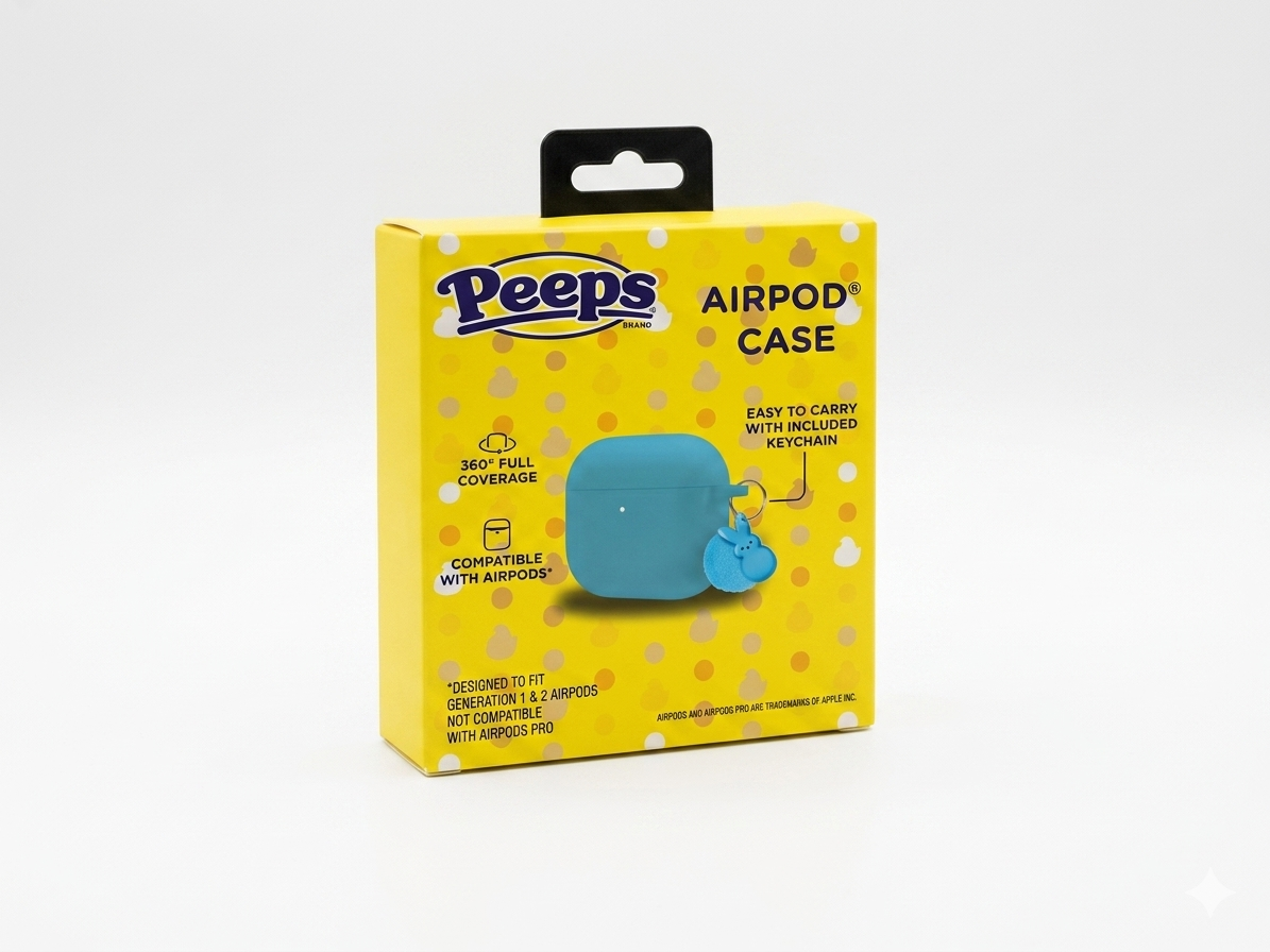 Peeps AirPod Case – Blue