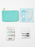 Teal Pouch Hair & Mask Bundle