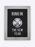 "Ring In The New Year" Bell Sign – NYE Party Decor