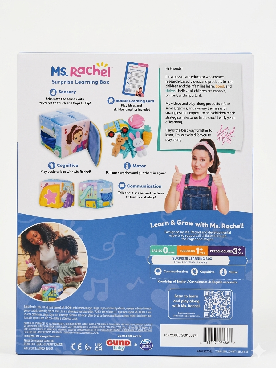 Ms. Rachel Surprise Learning Box